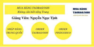 Mua Hàng Taobao/1688/Pinduoduo_Không Cần Biết Tiếng Trung